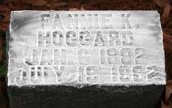 Fannie K Hoggard 
