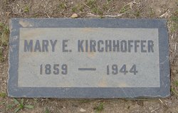 Mary Elizabeth <I>Young</I> Kirchhoffer 