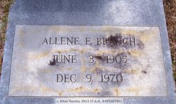Allene E. <I>Edmondson</I> Branch 