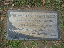 Henry Louis “Hank” Patterson 