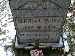 Bertha L <I>Nolder</I> Biddle 