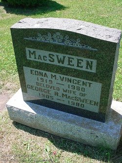 Edna Mable <I>Vincent</I> MacSween 