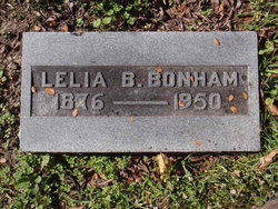 Lelia Fitzhugh <I>Bryarly</I> Bonham 
