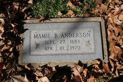 Mamie B. <I>Blake</I> Anderson 