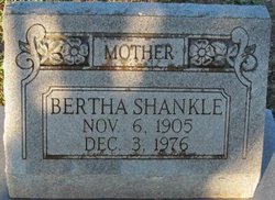 Bertha Oneta <I>Banta</I> Shankle 