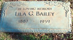 Lila Amanda <I>Griffith</I> Bailey 