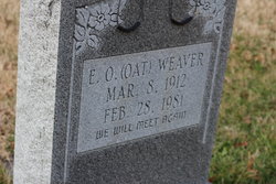 Ernest Otha “Oat” Weaver 