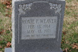 Roxie Fannie Weaver 