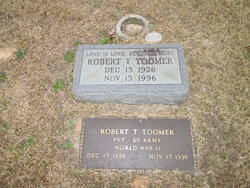 Pvt Robert T Toomer 