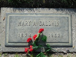 Mary A. <I>Burns</I> Baldwin 