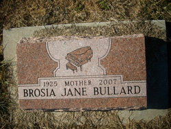 Brosia Jane <I>Sparks</I> Bullard 