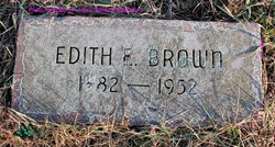 Edith E <I>Irons</I> Brown 