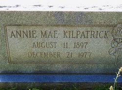 Annie Mae Kilpatrick 