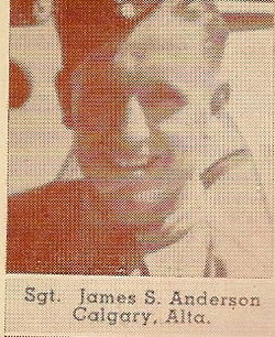 Flight Sergeant James Sangster “Jimmie” Anderson 