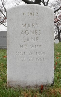 Mary Agnes <I>Lane</I> Fahy 