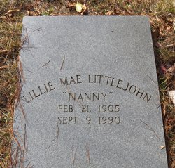 Lillie Mae <I>Gilbert</I> Littlejohn 