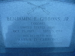 Benjamin F Gibbons Jr.