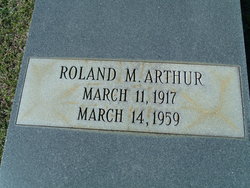 Roland M Arthur 