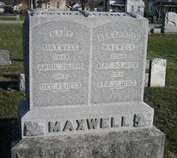 Capt Alexander H Maxwell 