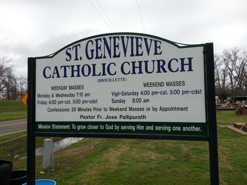 Saint Genevieves Catholic Cemetery