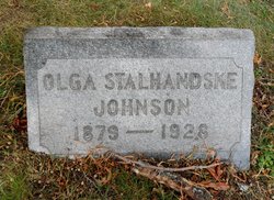 Olga <I>Stalhandske</I> Johnson 
