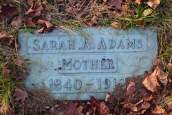Sarah Ann <I>Hagan</I> Adams 