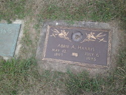 Abbie Anna <I>Sheets</I> Harris 