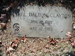Ethel “Ethel” <I>Dalton</I> Clayton 