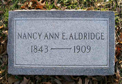 Mrs Nancy Ann Eliza <I>Bryce</I> Aldridge 