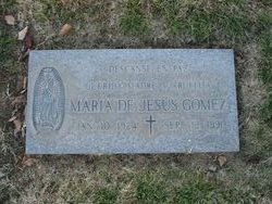 Maria De Jesus <I>Garcia</I> Gomez 