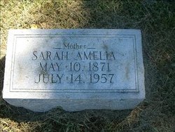 Sarah Amelia “Aunt Sadie” <I>Waters</I> Dollahan 