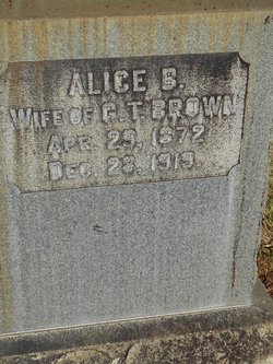 Alice B Brown 
