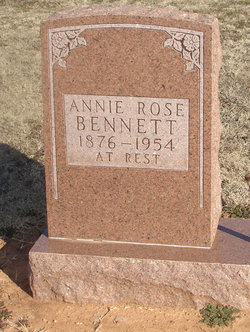 Anna Rose Morris <I>Finney</I> Bennett 