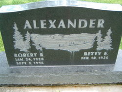 Betty E. <I>Voeller</I> Alexander 