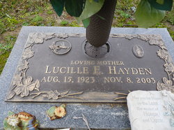 Lucille Elizabeth <I>Wagner</I> Hayden 