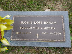 Hughie Rose <I>Jeane</I> Baham 