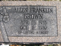 Allen Franklin Brown 