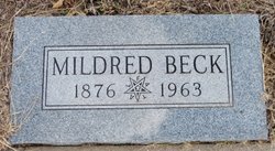 Mildred Berry <I>Bedinger</I> Beck 