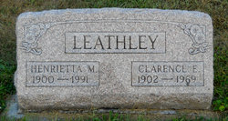 Clarence E Leathley 