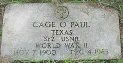 Cage O. Paul 