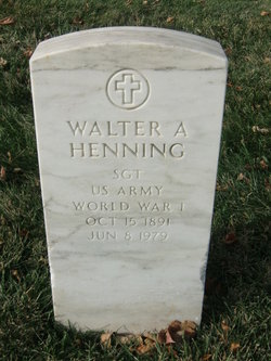 Walter A Henning 