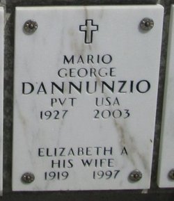 Elizabeth A D'Annunzio 