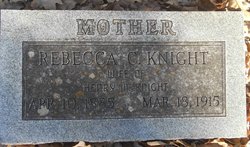 Rebecca Cathren <I>McCasland</I> Knight 
