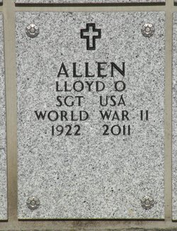 Lloyd O Allen 