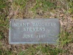Infant Daughter Stevens 