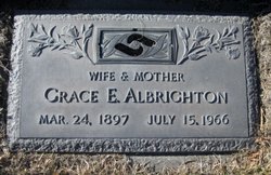 Grace E. <I>Fidler</I> Albrighton 
