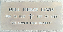Vivian Nell <I>Pierce</I> Lewis 