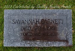 Savannah <I>Henderson</I> Barnett 