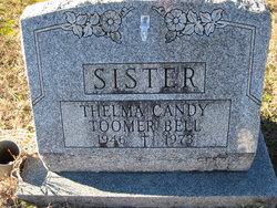 Thelma Candy <I>Toomer</I> Bell 