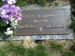 Lillie Marie <I>England</I> Adams 
